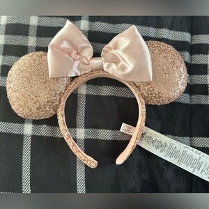 Disney Parks Rose Gold Minnie Ears